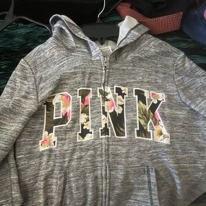 Victoria Secret Pink zip up hoodie